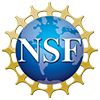 A globe with NSF overlaying it. The National Science Foundation logo.