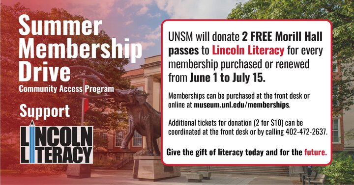 Community access program drive event graphic