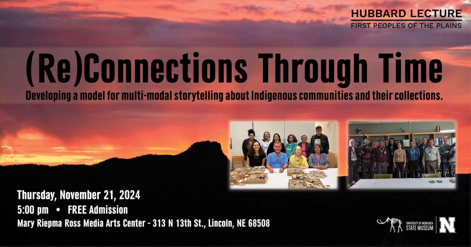 (Re)Connections Through Time, Hubbard Lecture event graphic