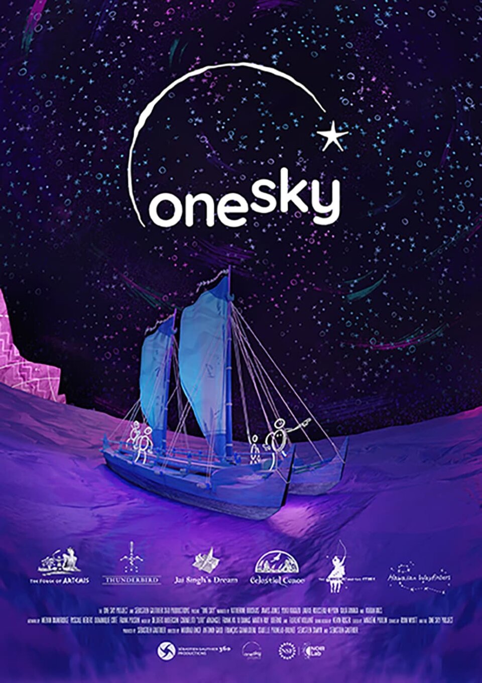 Show poster for One Sky project.
